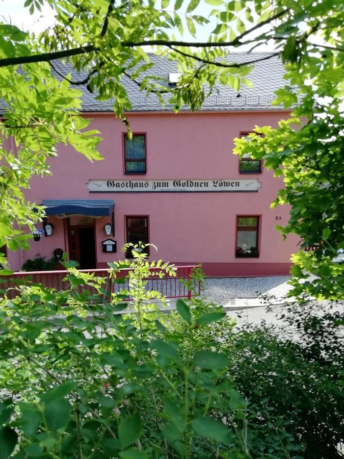 Gasthaus Goldner Loewe Hotel Saalburg Exterior photo